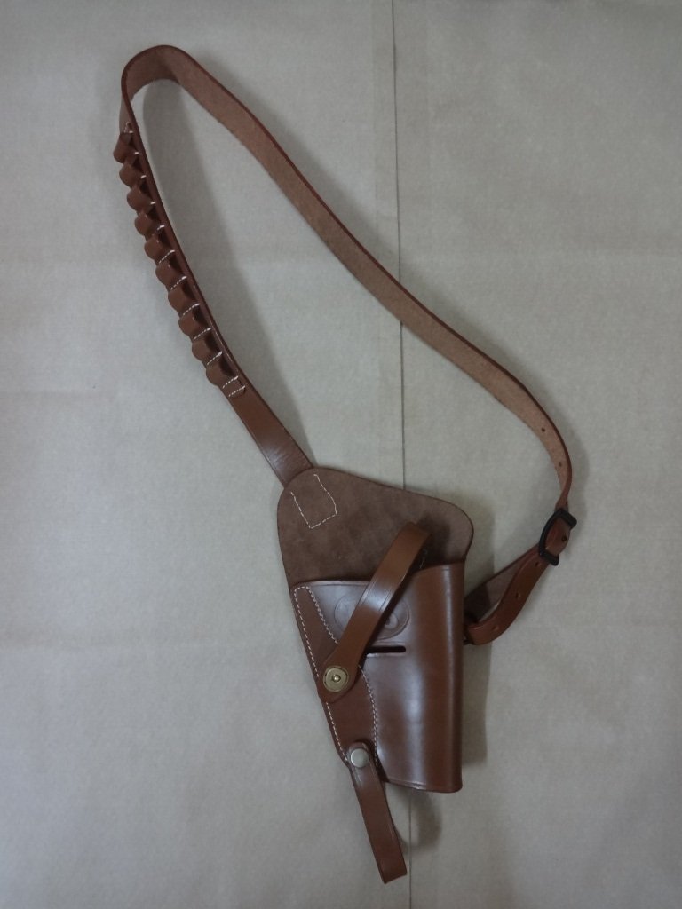 Étui M3 US .38 d'épaule en cuir pour compléter votre tenue de soldat américain WWII - 6
