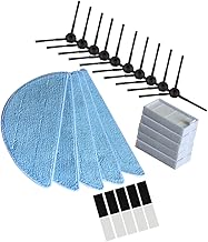 25Pcs Replacement Vacuum Cleaner Accessories Hepa Filter Net Side Brush Mop Cloth for ILIFE V3 V3s V5 V5s V5s pro Robot