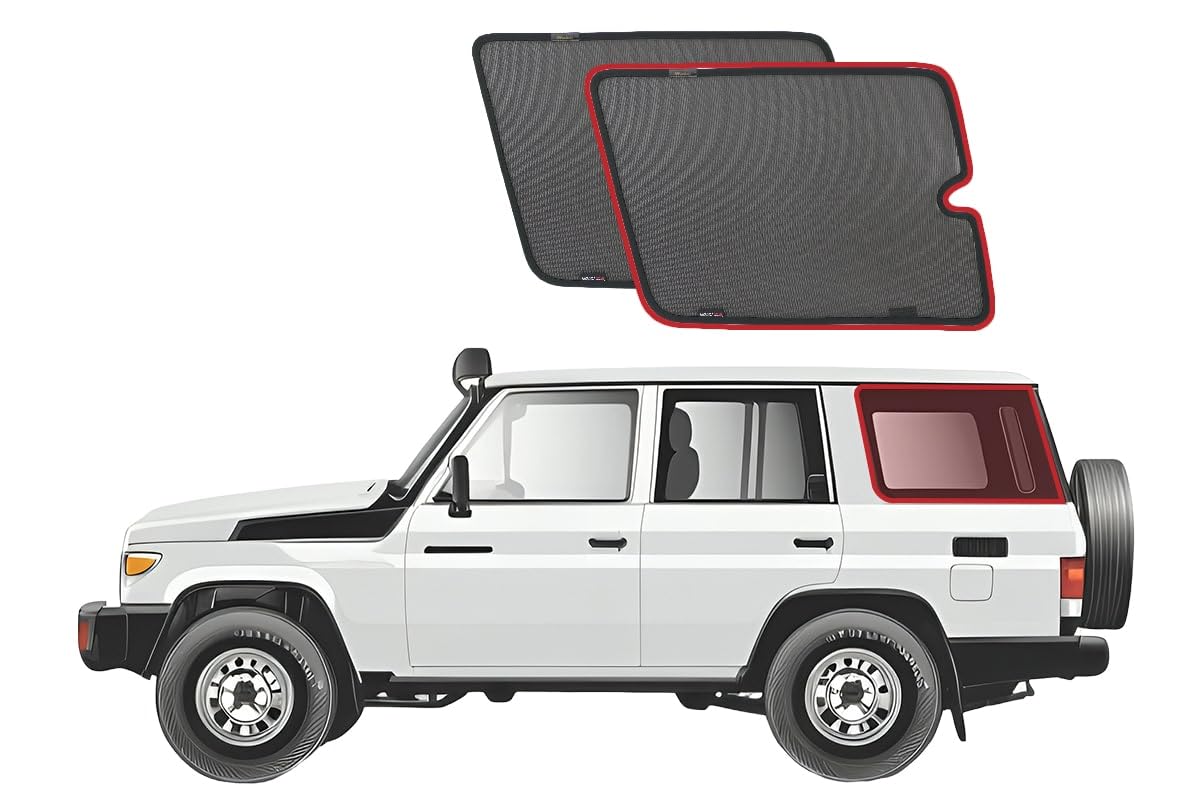 SNAPSHADES osłony okienne do Toyoty Landcruiser serii 70 SUV (seria 76; 1984-obecnie)