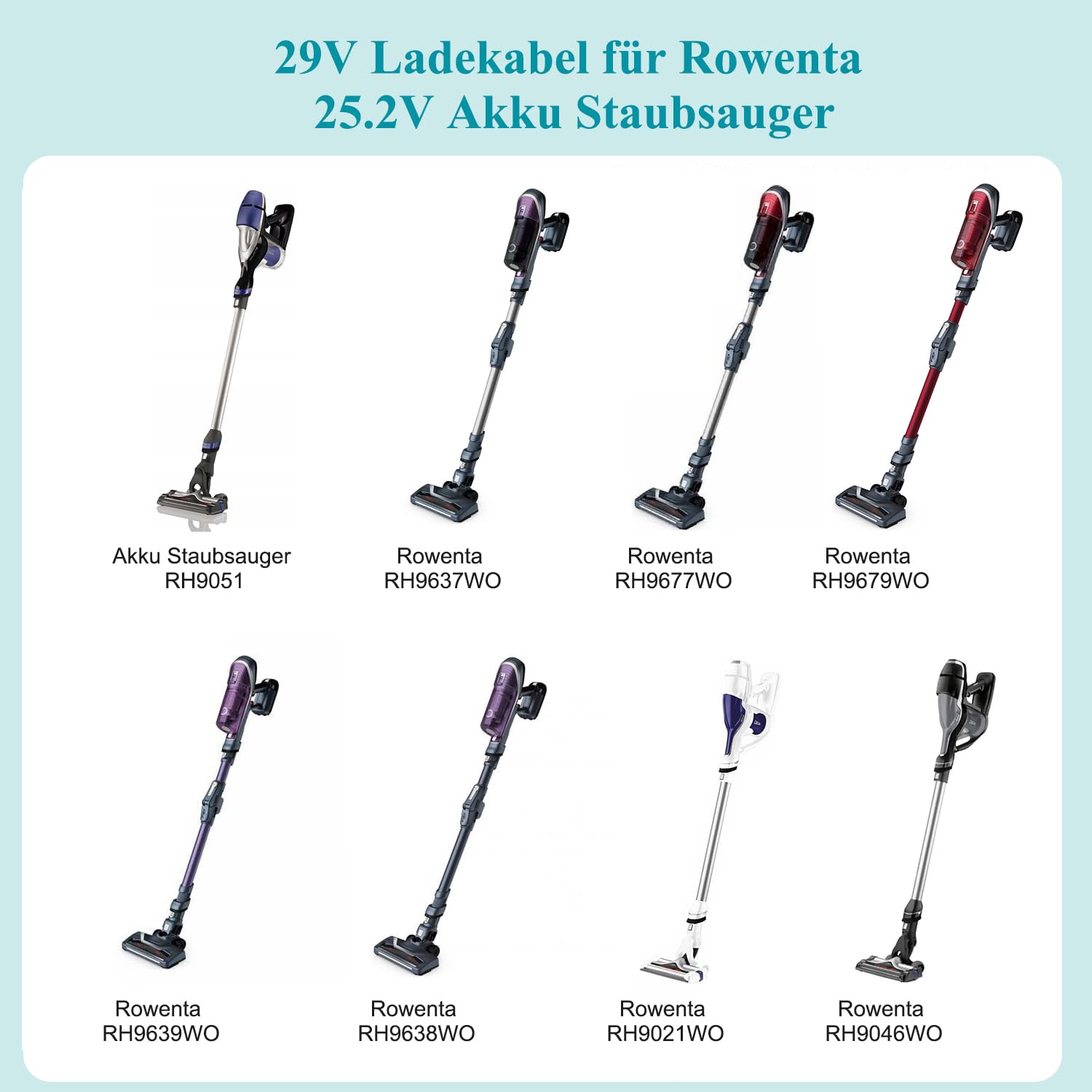 Trade-Shop Alimentatore 25V 0,3A Per Rowenta Air Force – Spina Rotonda 5,5x2,5 Mm – Caricatore Di Ricambio - 4