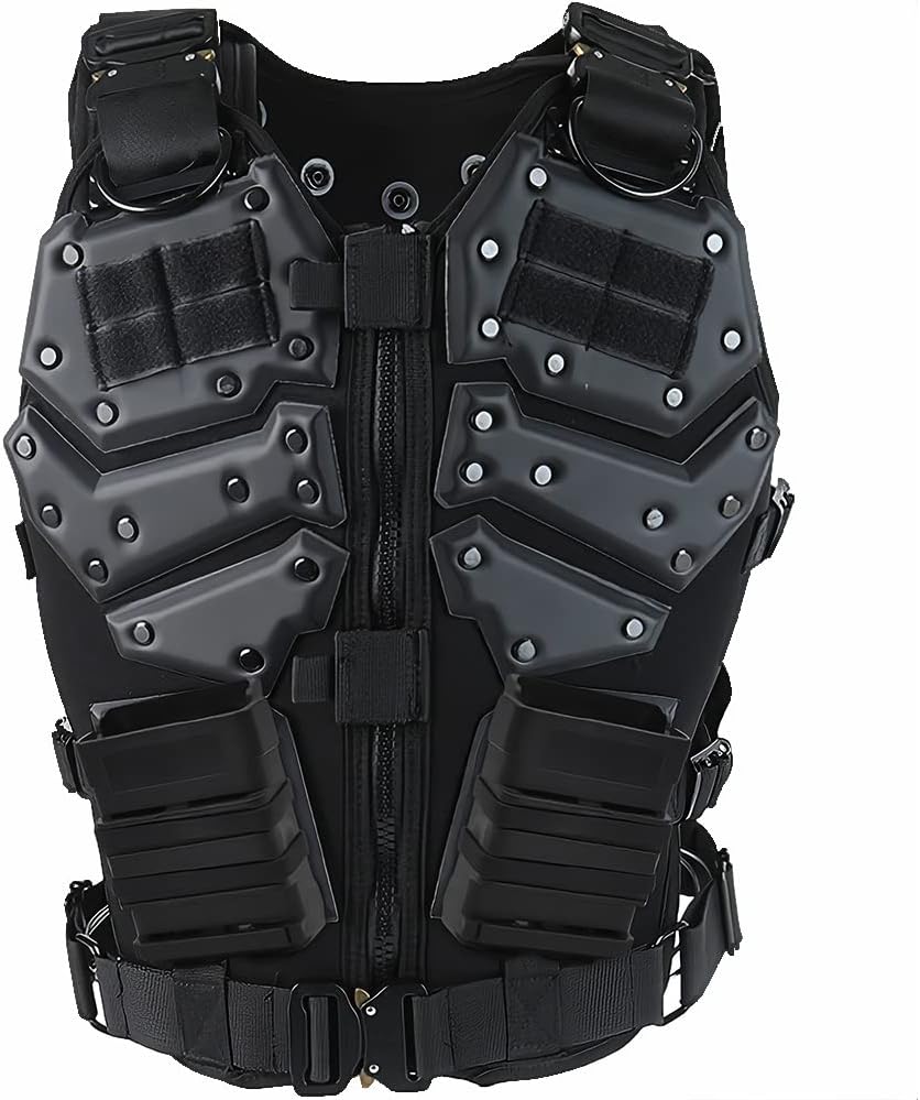 ACTIONUNION Adjustable Tactical Vest Suit for Airsoft Paintball : Sports & Outdoors