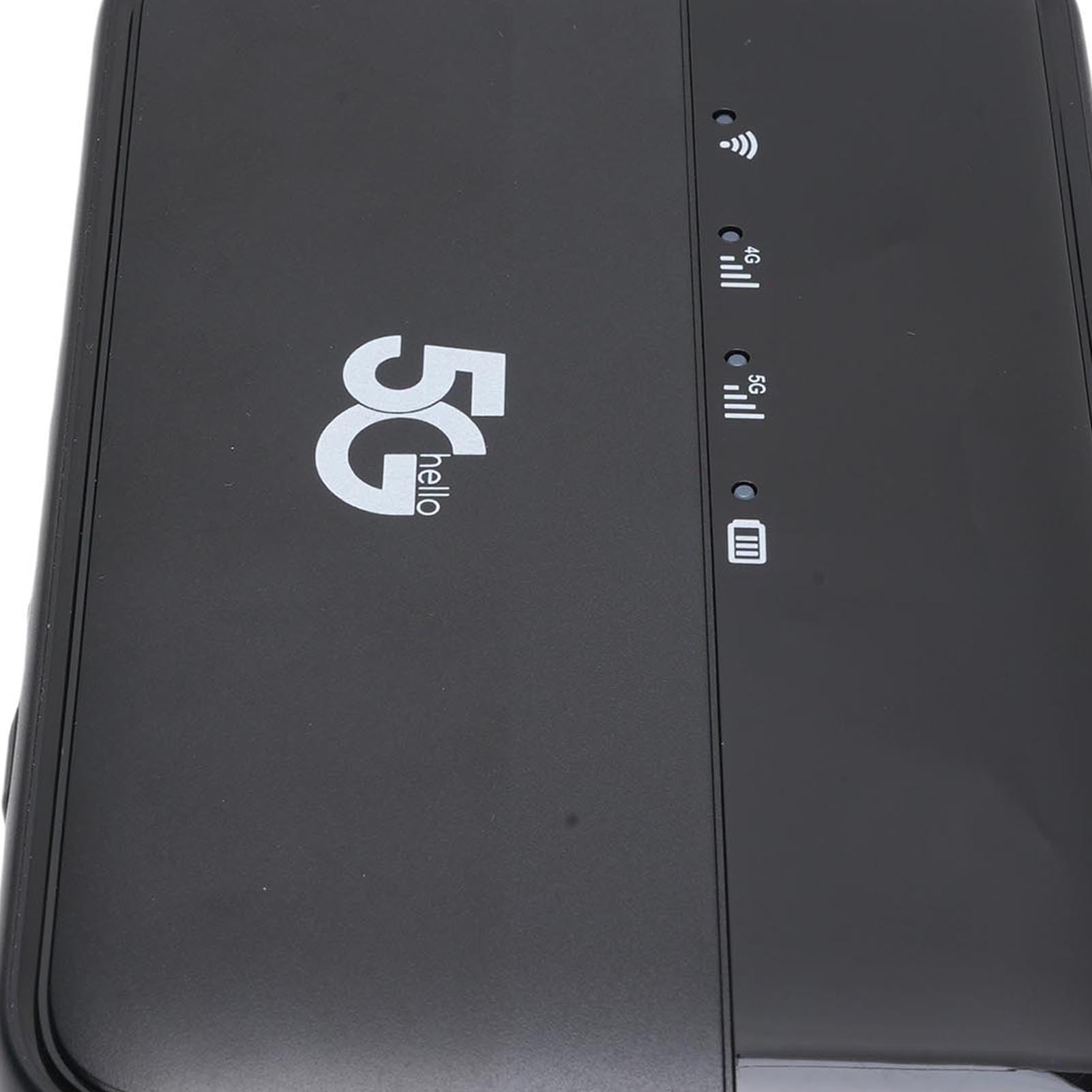 Zunate Tragbarer 5G-Hochgeschwindigkeits-WiFi6-Reise-Hotspot-Router für 32 Geräte mit 10000-mAh-, Schwarz, für Reisende und Geschäftsleute