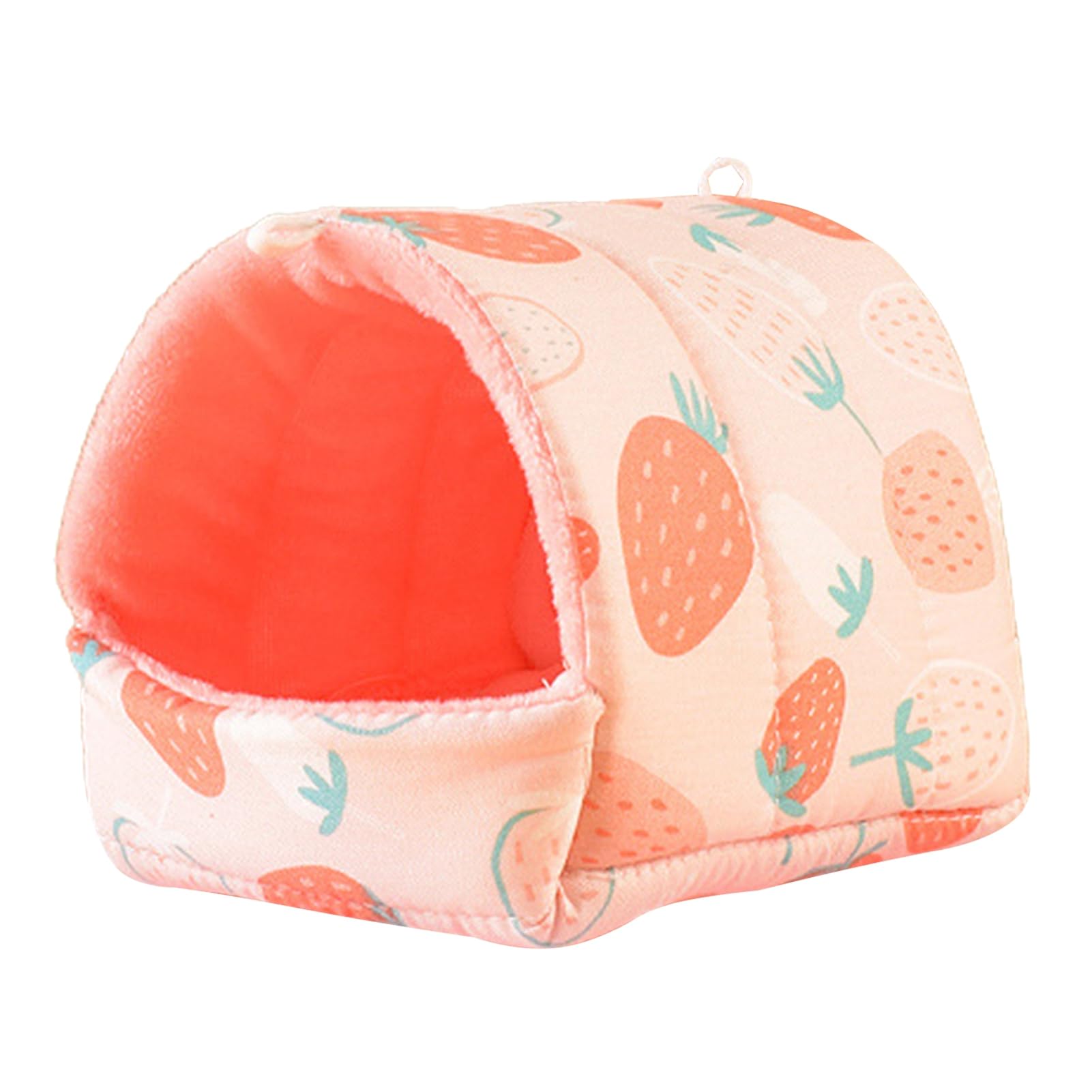 matumou Guinea Pig Cartoon Pattern Pet Hideout Warm Small Hamster Squirrel Bed House Cage Accessories Squirrel Bed