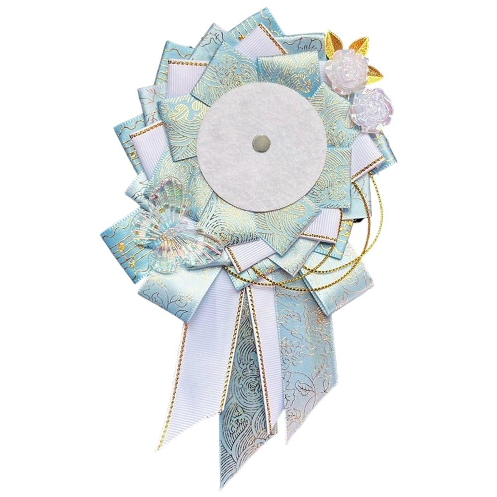 Fituenly Blank Award Pins Cute Badge Holder Tray Badge Brooch Lapel Pin Holder Showcase Tray Badge Base Accessories