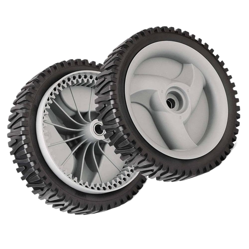 Ruedas de cortacésped de 8 pulgadas para cortacésped de 22 pulgadas con operador a pie y autopropulsados ​​– Compatible con modelos selectos