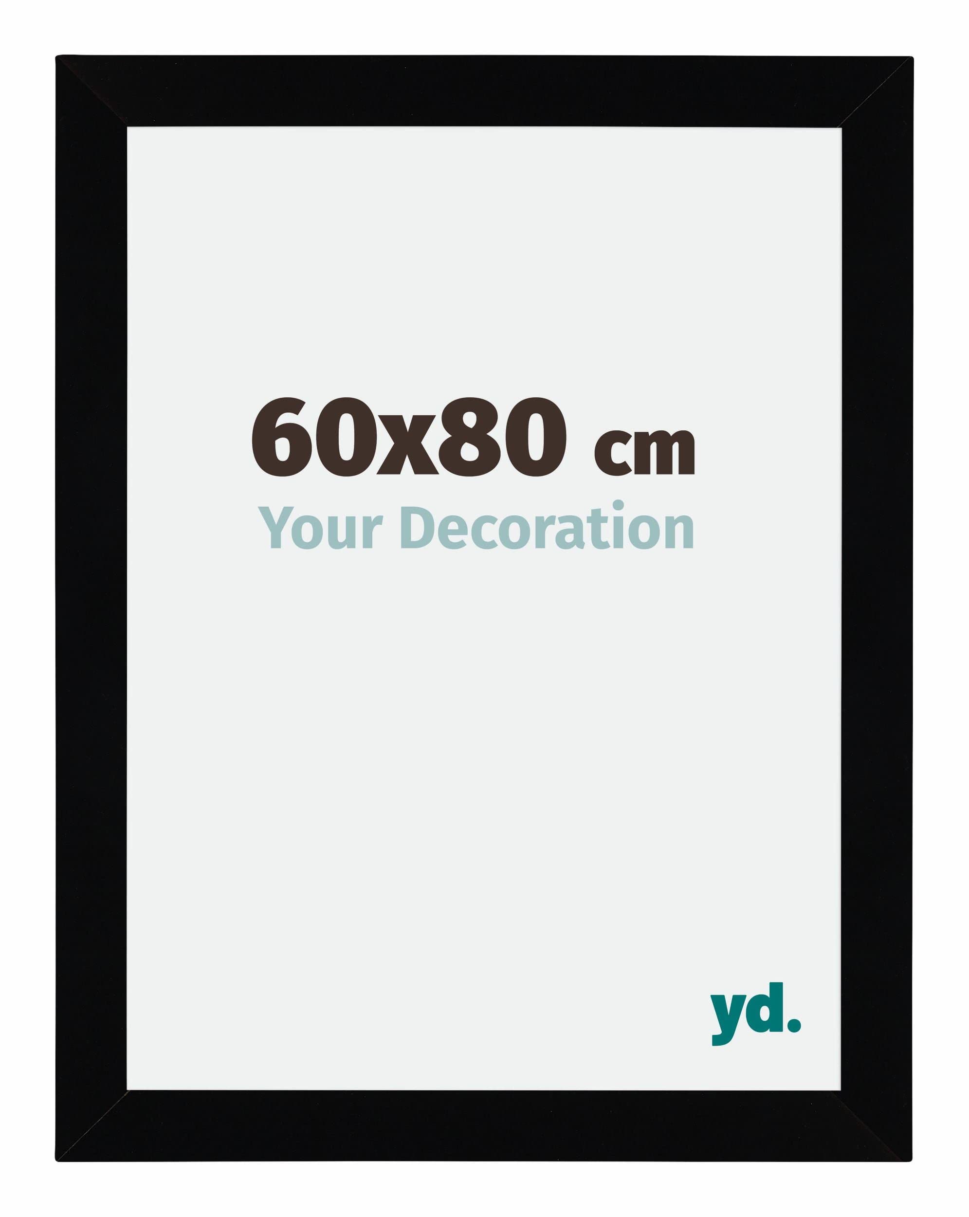 Your Decoration - Puzzle frame 60x80 - Black High Gloss - Puzzle frame 1500-2000 Pieces - MDF Photoframe - Mura