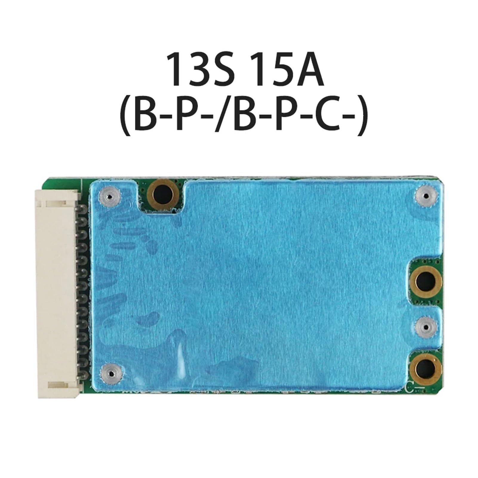 Placa de protección batería Litio BMS 13S, 48 V, 15 A, 20 A, 18650, con Puerto único/Dividido, 2 en 1, for vehículo eléctrico y Bicicleta Tablero BMS(B)