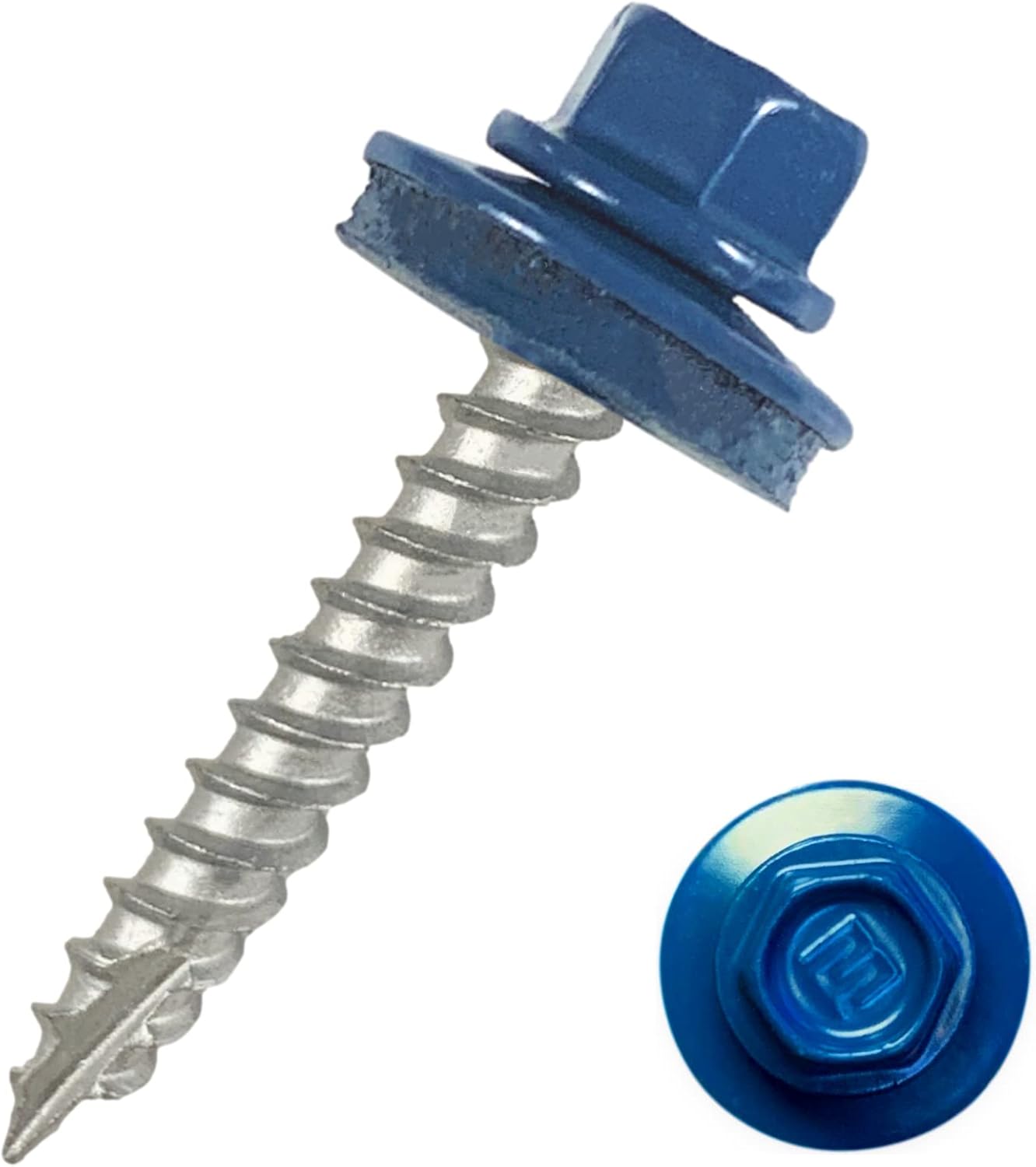 EAGLE 1 Metal Roofing Screws 10 Painted Hex Head SelfTapping Screws with EDPM Rubber Washer