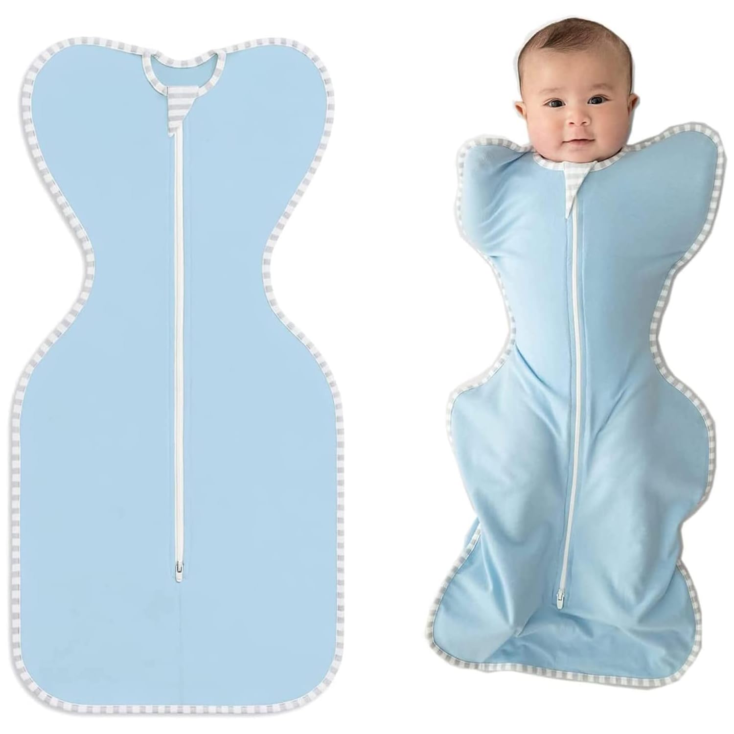 shefulsheful Baby Swaddle Wrap Swaddle Blanket for 0-3 Months Baby Girls Boys Receiving Swaddling Wrap Boys Girls Ultra-Soft Newborn Sleeping Wraps for Infant Baby Gift - Blue