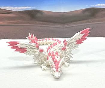 Amazon.com: Crystal Winged Dragon with Egg, Articulated