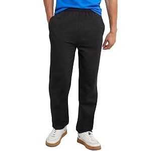 Hanes Mens EcoSmart Best Sweatpants Athletic Lounge Pants with Cinched Cuffs 1 Or 2 Pack