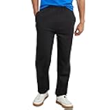 EcoSmart Fleece Sweats for Men, Open Bottom Sweatpants, 30.5