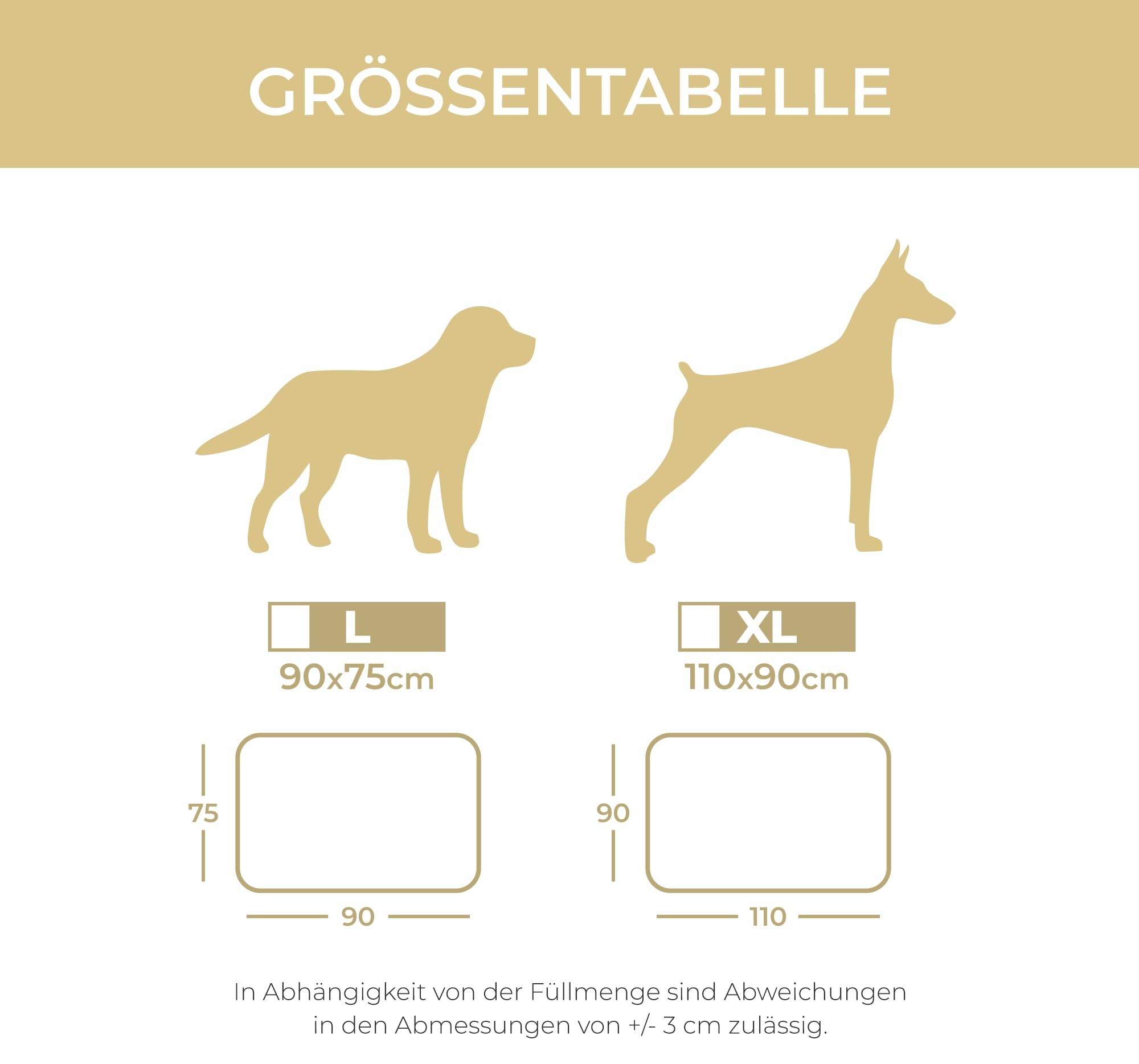 Bett Matratze CAZO Milan für Hund oder Katze 90 x 75 x 15 cm, Größe L, Burgund, L4005/C