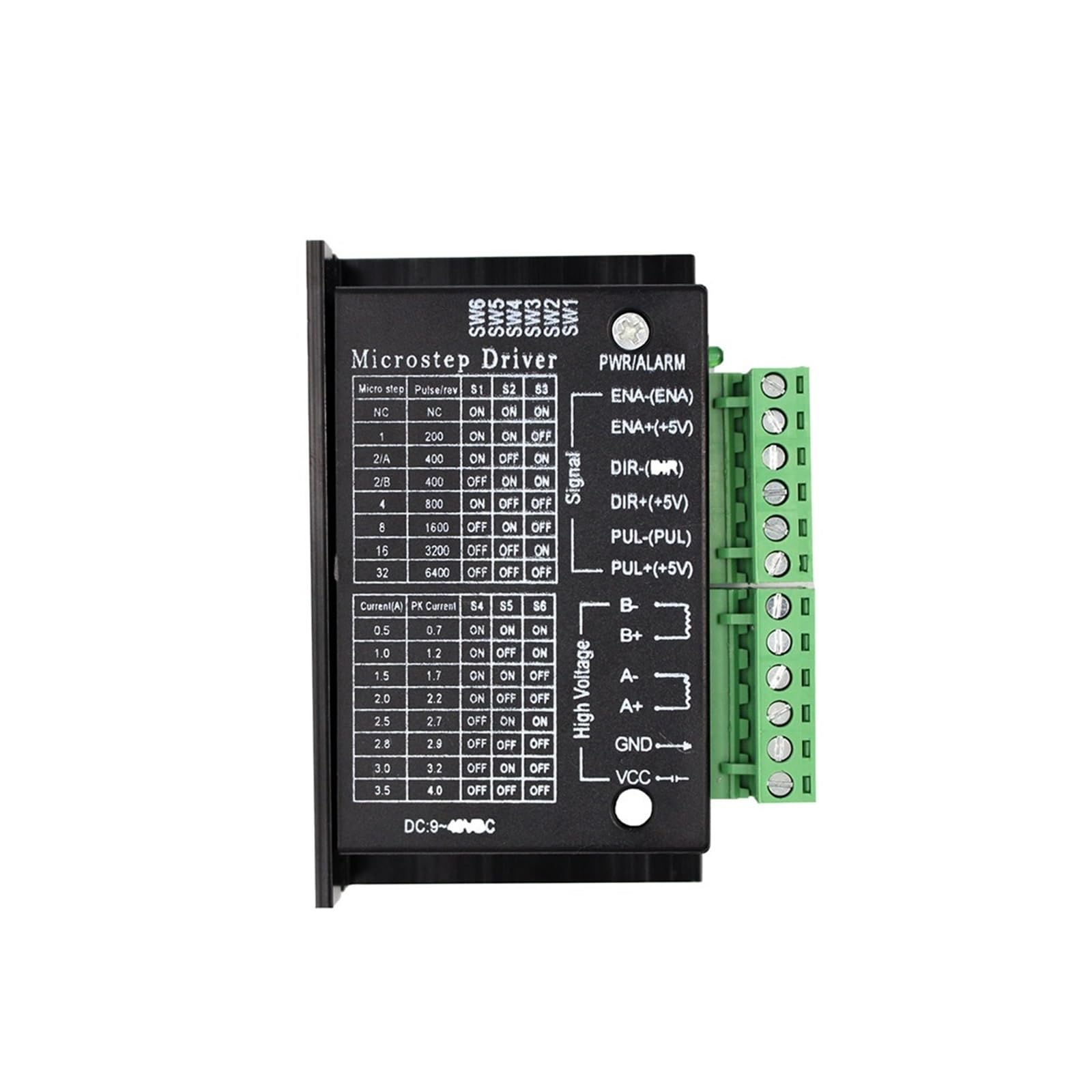 Nema23 Schrittmotor 57hs112 TB6600 23HS5628 2,8 A Mit 4A Motortreiber NEMA17 23 For CNC 3D-Drucker Und Graveur Stabiler Präziser Effizienter Ausgang(TB6600 23HS5628-6.35)