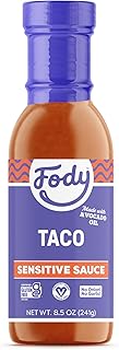 Fody Taco Sauce Pack | Low FODMAP | No Onion No Garlic | Gluten Free Lac...