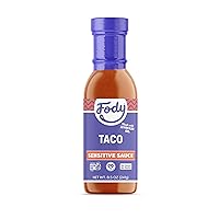 Vista 1 de Fody Foods Salsa para Tacos, 8.5 Oz, Sin Ajo y Cebolla, Certificado Bajo en FODMAP, Amigable para el Intestino y el SII, Vegano, Sin OGM, Sin