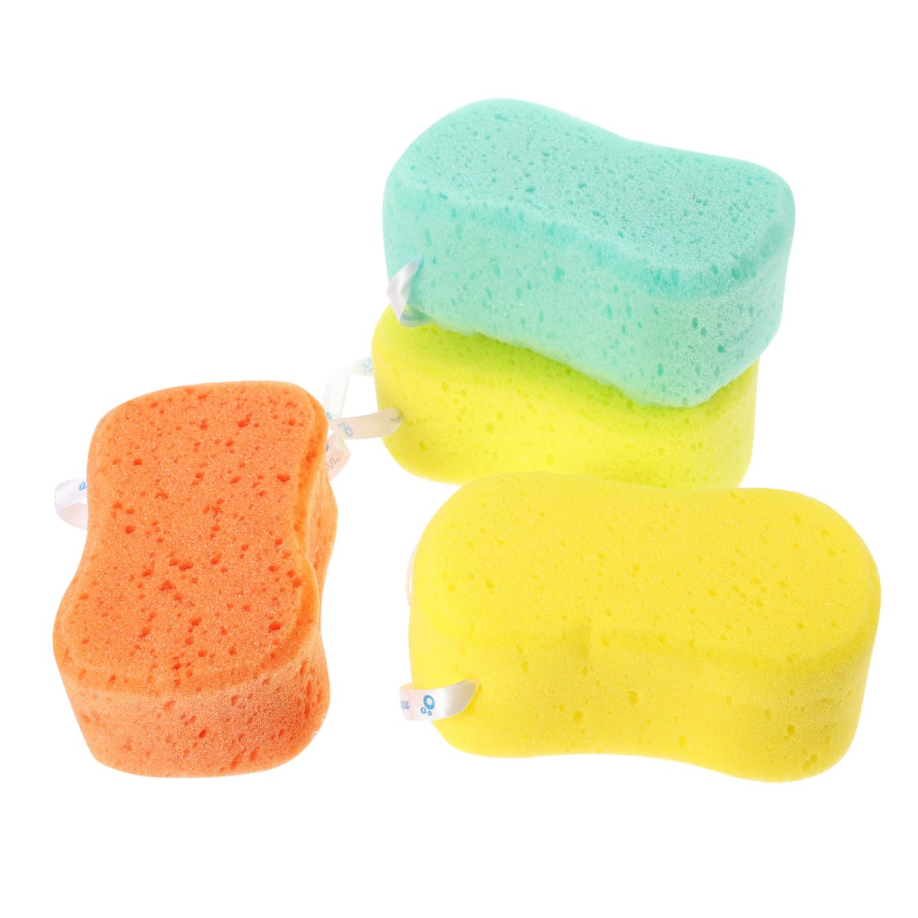 Beavorty 12 Piezas Esponja De Ducha Almohadilla Exfoliante Flor De Baño Esponja Vegetal