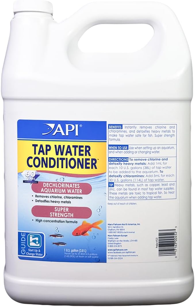 TAP Water Conditioner Aquarium Water Conditioner 1-Gallon Bottle