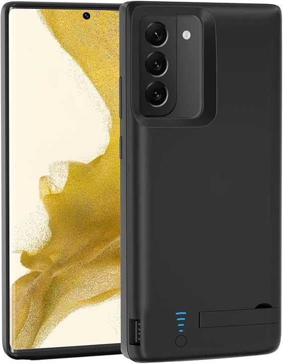 Fey Galaxy S21 Battery Case, 4800mAh Extended Battery Power Charging