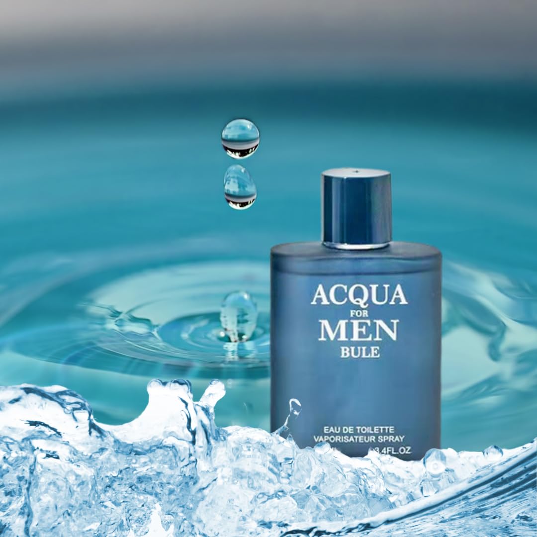 Amazon.com : ACQUA MAN BLUE EAU DE TOILETTE FOR MEN 3.4 FL. OZ