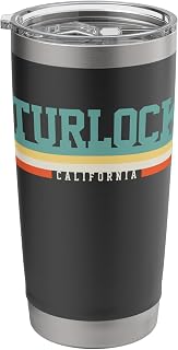 Turlock California Stainless Steel Insulated Tumbler