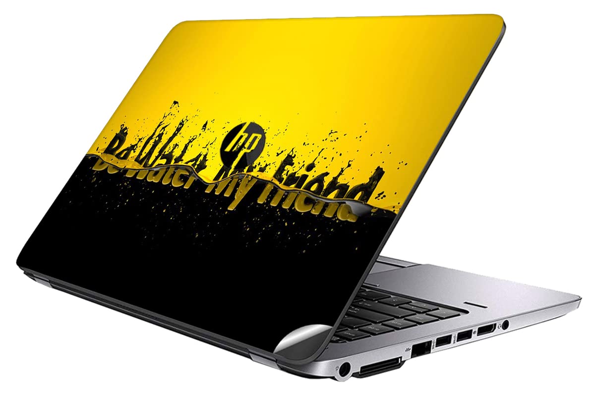 GADGETS WRAP Printed Vinyl Top Only Skin Sticker Decal for HP Elitebook 820 G1 Laptop - Be Water