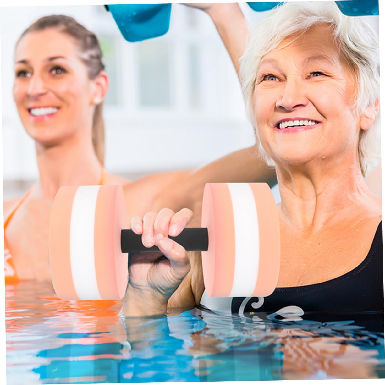 Milisten Wasserhanteln 4 Stück Achteckig Eva Poolhanteln Für Wassergymnastik Wassergewichte Fitnessgeräte Für Erwachsene Wassergymnastik Und Wasserübungen