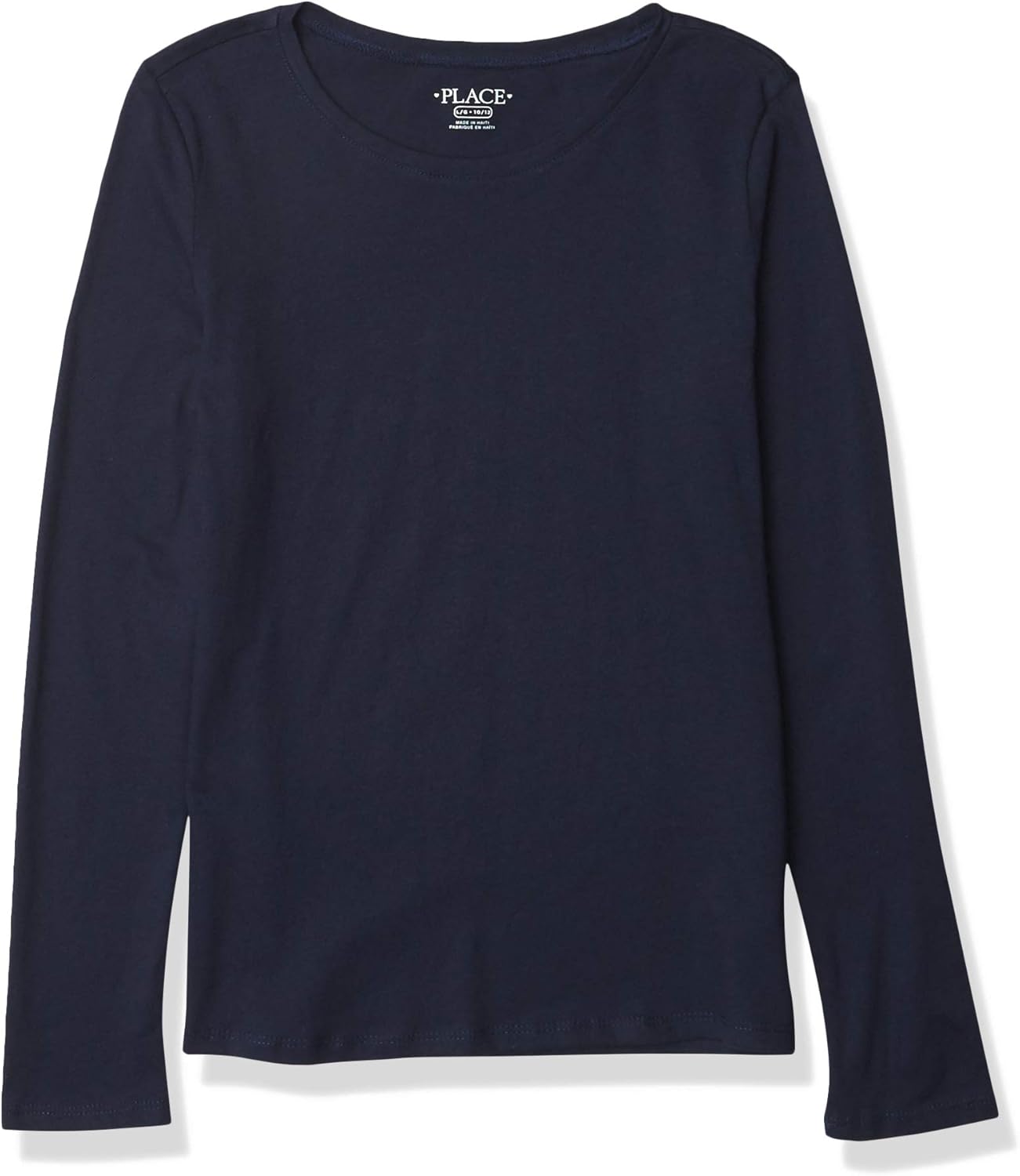 Amazon Com The Children S Place Girls Long Sleeve Layering Tee T Shirt Tidal 10 12 Us Clothing Shoes Jewelry