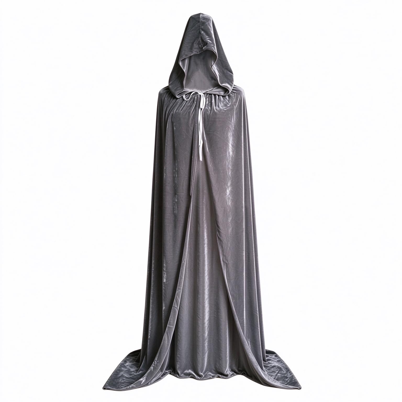 Traitors Dress Up Cloaks Adult,80-180Cm Green Cape For Halloween Parties Dark Green Velvet Hooded Cloak For Cosplay And Masquerade Events, Halloween Vampire Fancy Dress Masquerade โ image 1