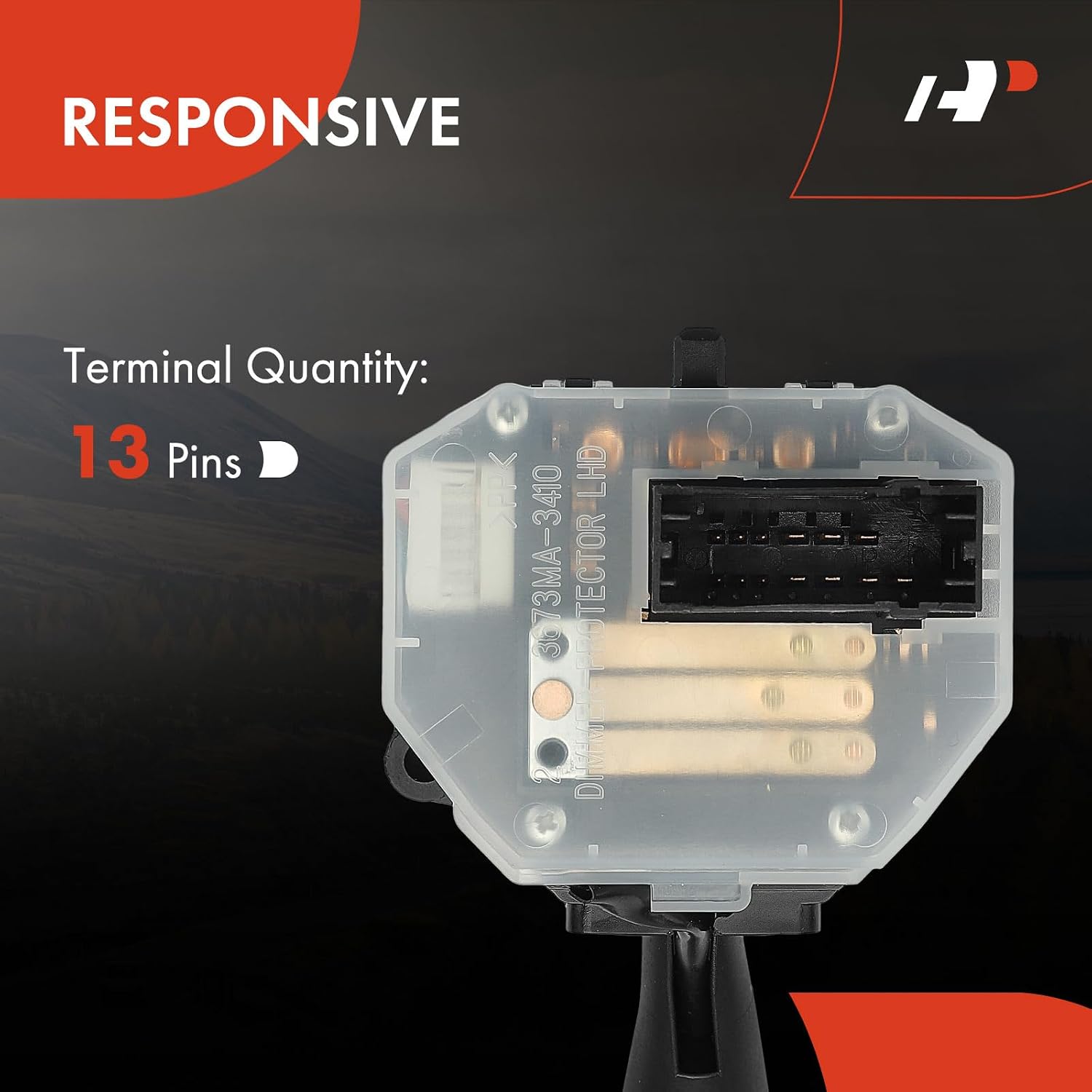A-Premium Turn Signal Switch Multifunction Switch Lever Compatible with Hyundai Elantra 2007 2008 2009 2010