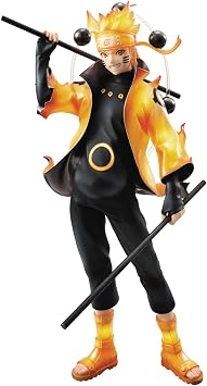 Megahouse Naruto Shippuden Uzumaki Naruto GEM PVC Figure Sennin Mode Version by Megahouse