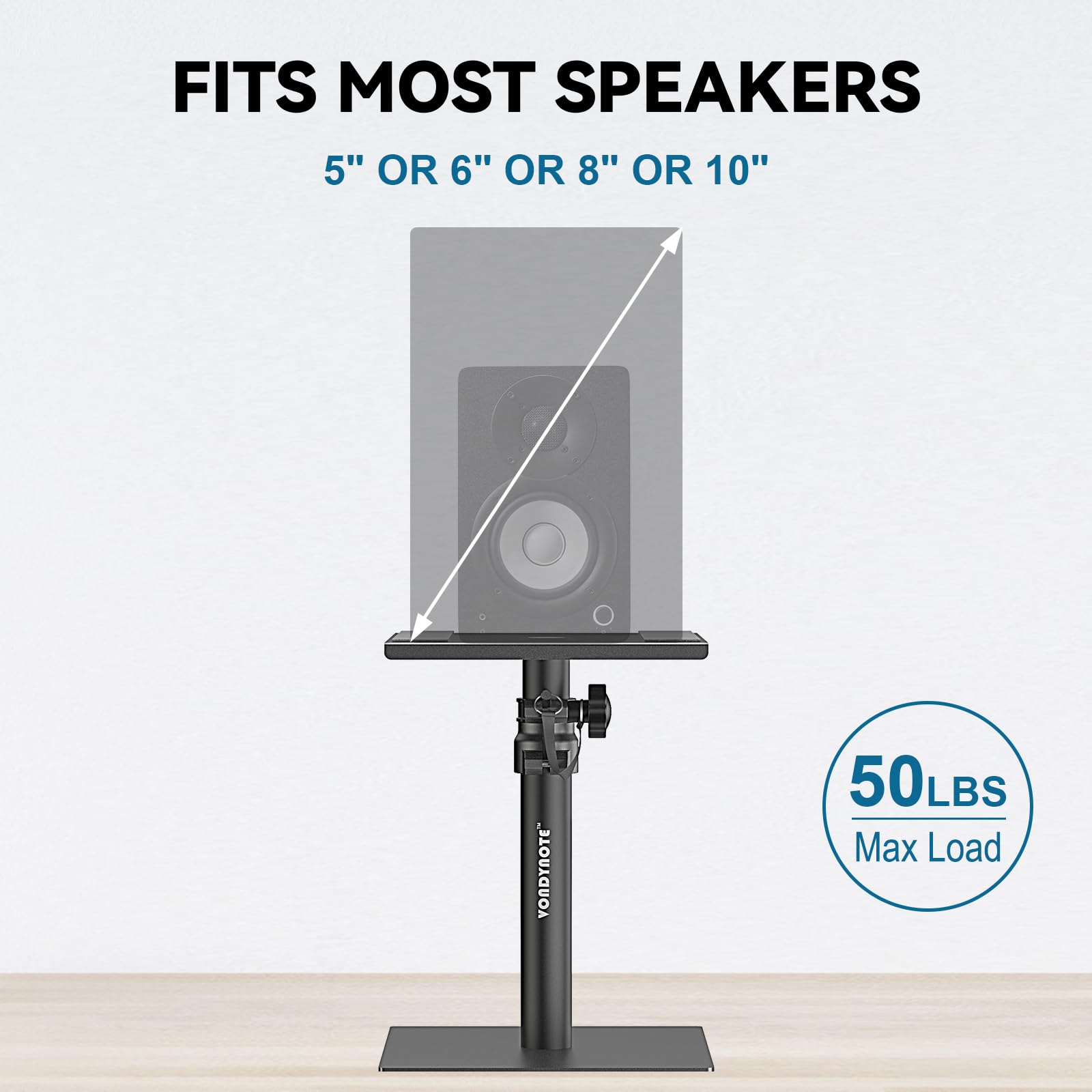 Amazon.com: Vondynote Set of 2 Desktop Studio Monitor Speaker
