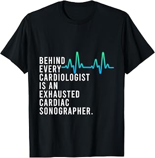 Cardiac Sonographer Echo Tech Mentors RDCS T-Shirt