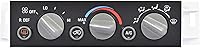 Vista 1 de 599-006 - Panel de control de clima para calentador de CA con desempañador trasero de repuesto para Chevy Cadillac y GMC 1996-2000 - Escalade C1500