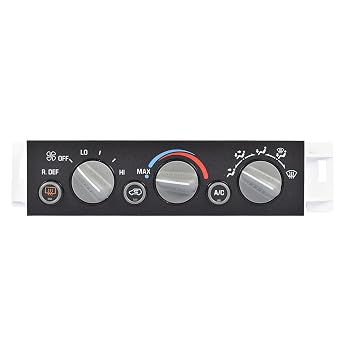 599-006 A/C Control Pannel Replacement for GMC Chevy Suburban Tahoe Yukon | Replacement for Cadillac Escalade, Air Condition Module w/Rear Window Defogger