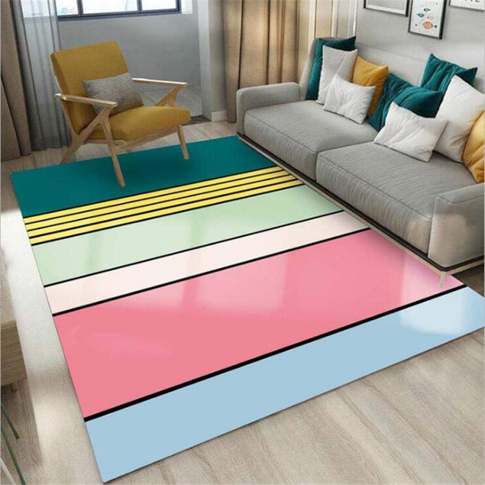 Tapis de salon entretien facile et extra large pour un nettoyage sans effort