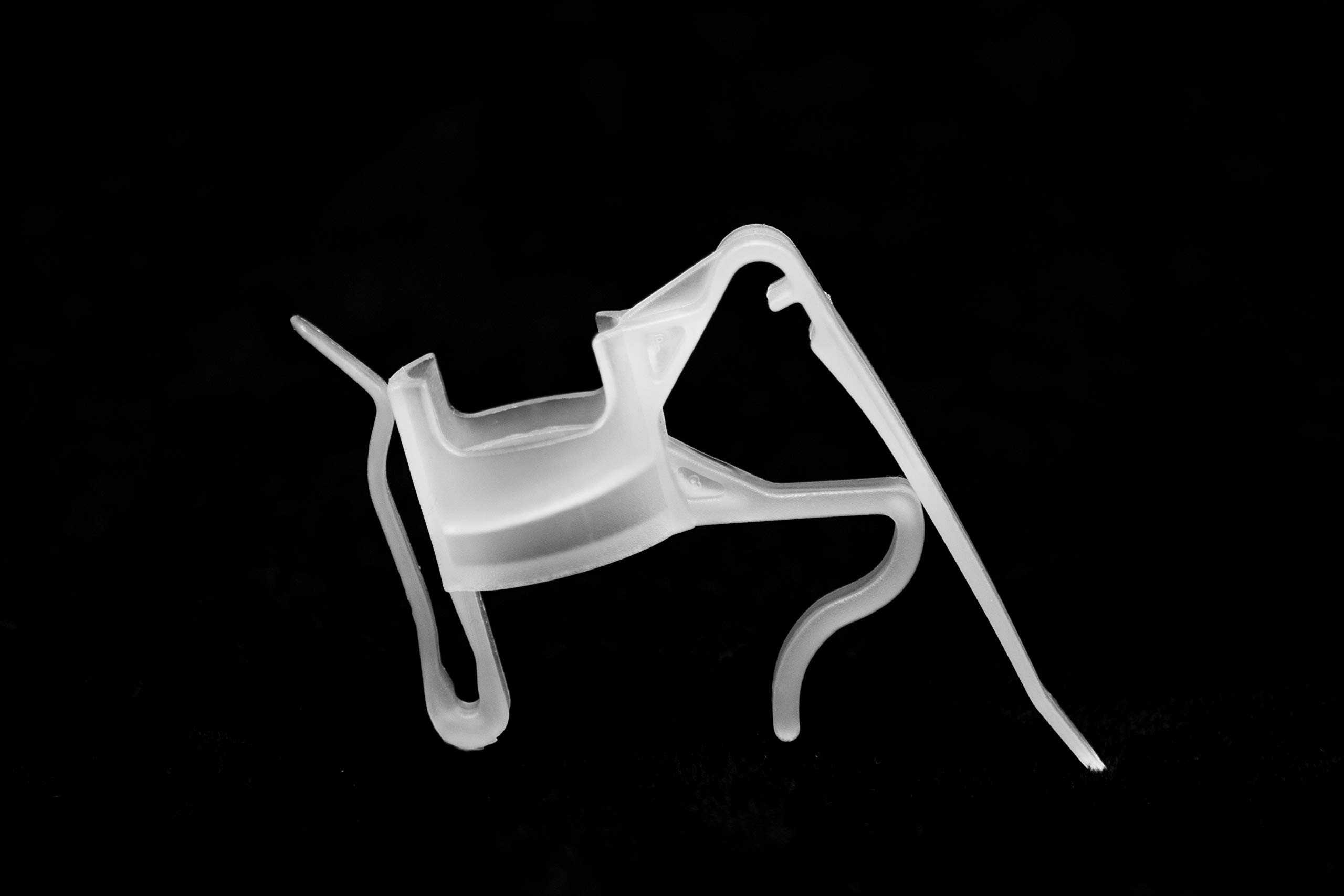 No Ladder 50 Count Gutter and Shingle Clips, Clear Buy Online in