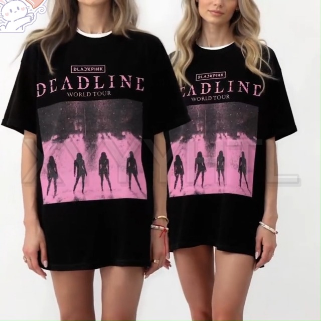 Deadline Shirt Kpop Lisa Jennie Jisoo Rose Tshirt 2025 World Tour