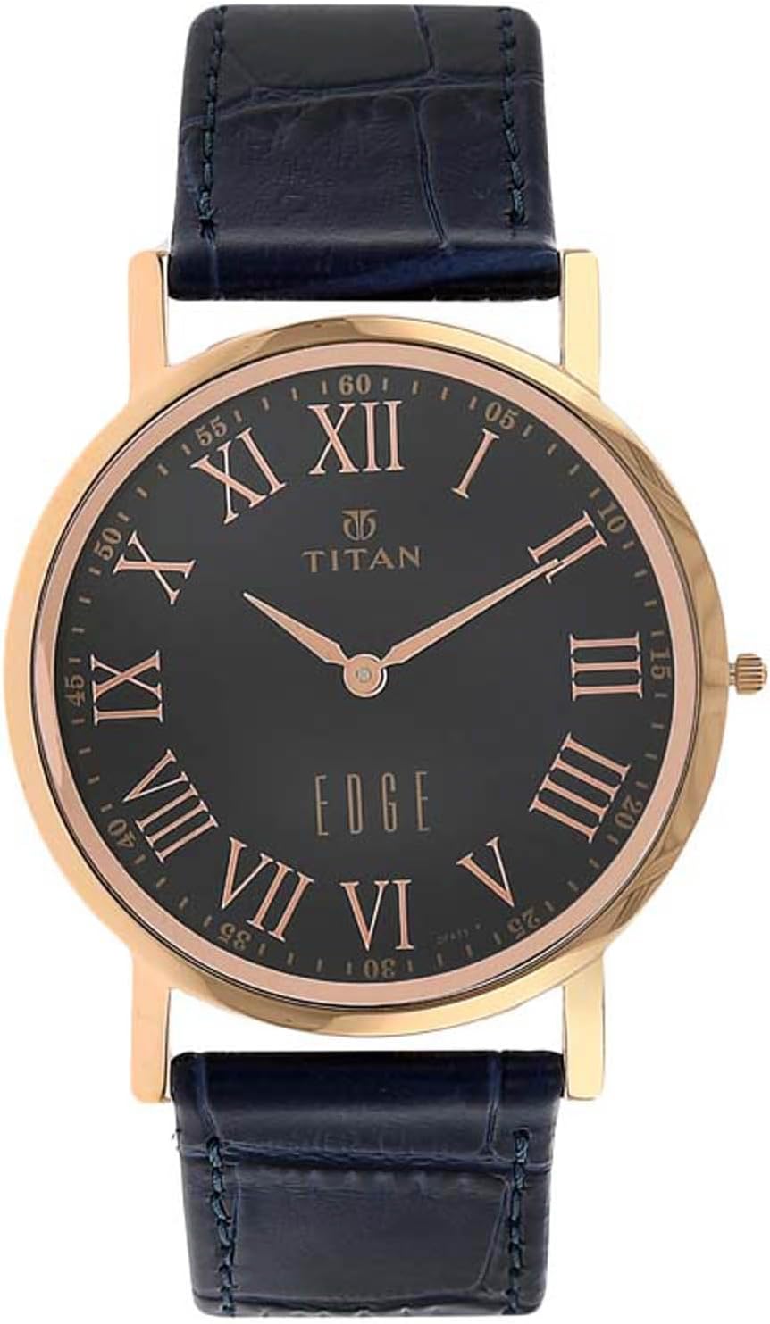 TITANEdge Men’s Designer Watch – Slim, Quartz, Water Resistant