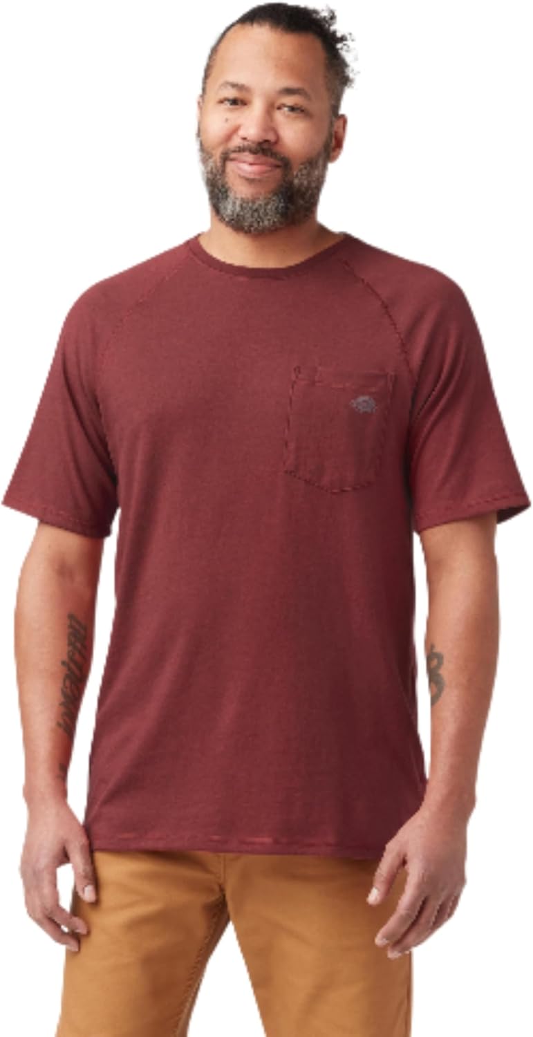Dickies Cooling Short Sleeve Pocket T-Shirt, Cane RED, M