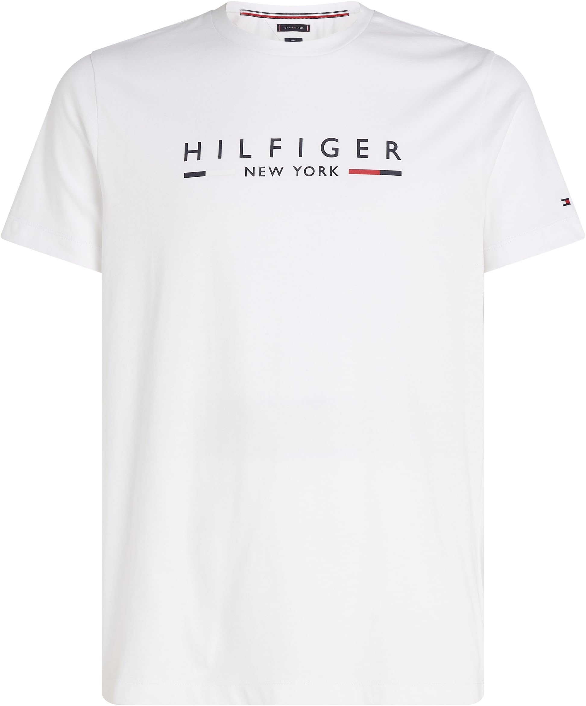 Tommy Hilfiger Hilfiger New York Tee Mw0mw29372 Magliette a Maniche Corte Uomo (Pacco da 1)