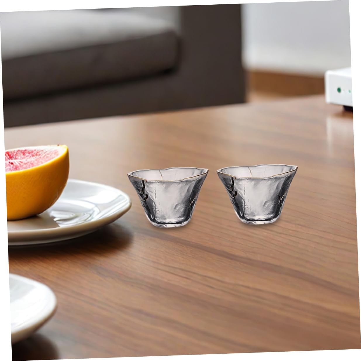 Alipis Tasse à Saké de Style Japonerie 4 Pièces en Verre 70 ML