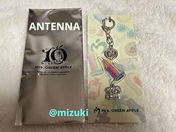 Mr. GREEN APPLE キーホルダー&ステッカーセット　ANTENNA Mr. GREEN APPLE キーホルダー&ステッカーセット ANTENNA Mr