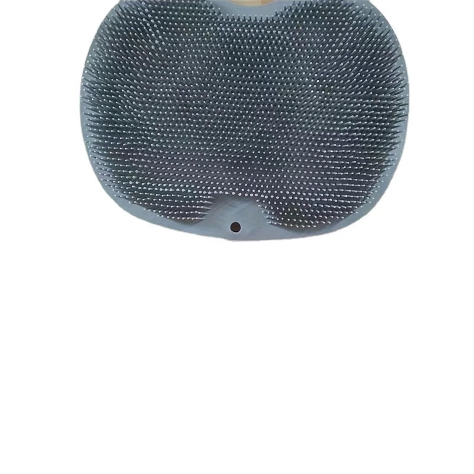 2 uds Cepillo de baño Almohadilla Exfoliante Almohadilla de Masaje de pies de Ducha Cepillo de Ventosa for Limpiar la Parte Trasera del pie Cepillo de Lavado Cuerpo de baño para Baño(Gray)