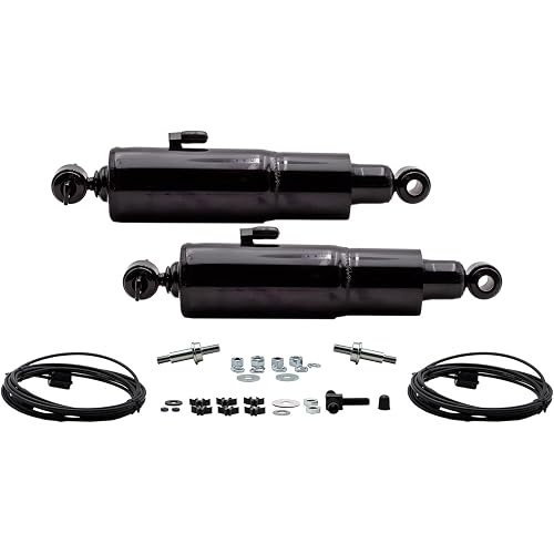 Gabriel 49152 HiJackers Rear Adjustable Air Shock Absorbers Fits Buick Century; Chevrolet Chevelle; GMC Sprint; Nissan 610, 710, 810; Oldsmobile; Pontiac Catalina, Grand Am, Safari, Tempest (1 Pair)