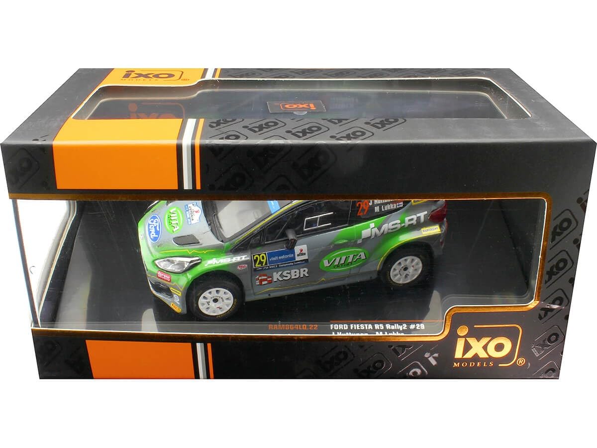 FORD FIESTA R5 RALLY2 N.29 RALLY EASTLAND 2022 HUTTUNEN/LUKKA 1:43
