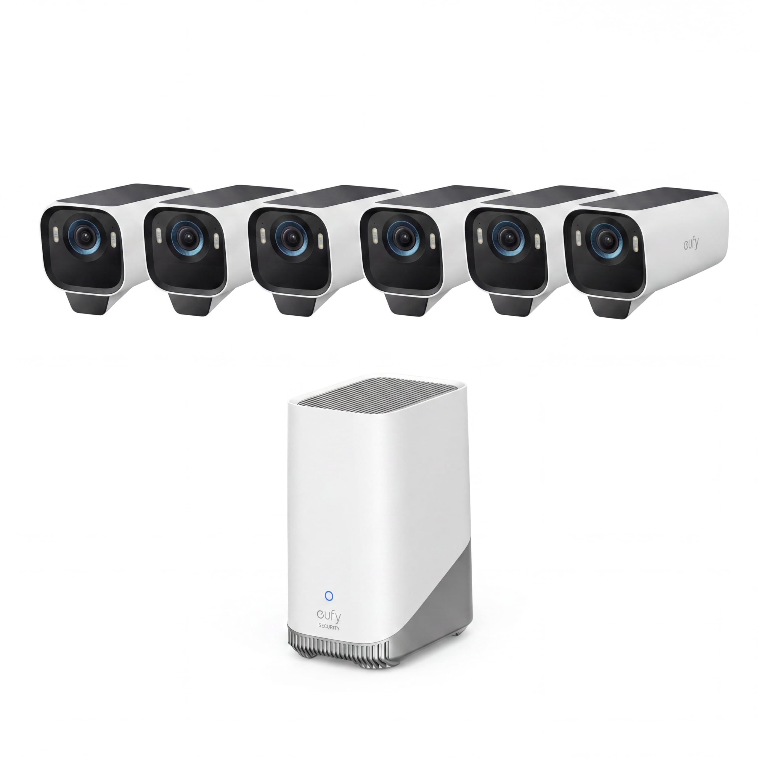 Amazon.com : eufy Security eufyCam S3 Pro 6-Cam Kit, Solar Camera