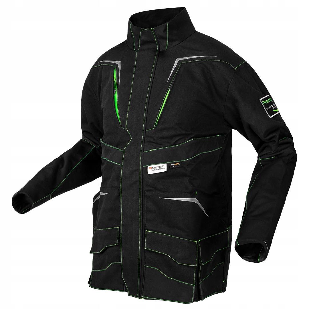 NEO TOOLS Abbigliamento da lavoro: set tuta da lavoro con giacca da lavoro e pantaloni da lavoro, set di vestiti da lavoro per meccanici, set di abbigliamento da lavoro robusto molte tasche cotone