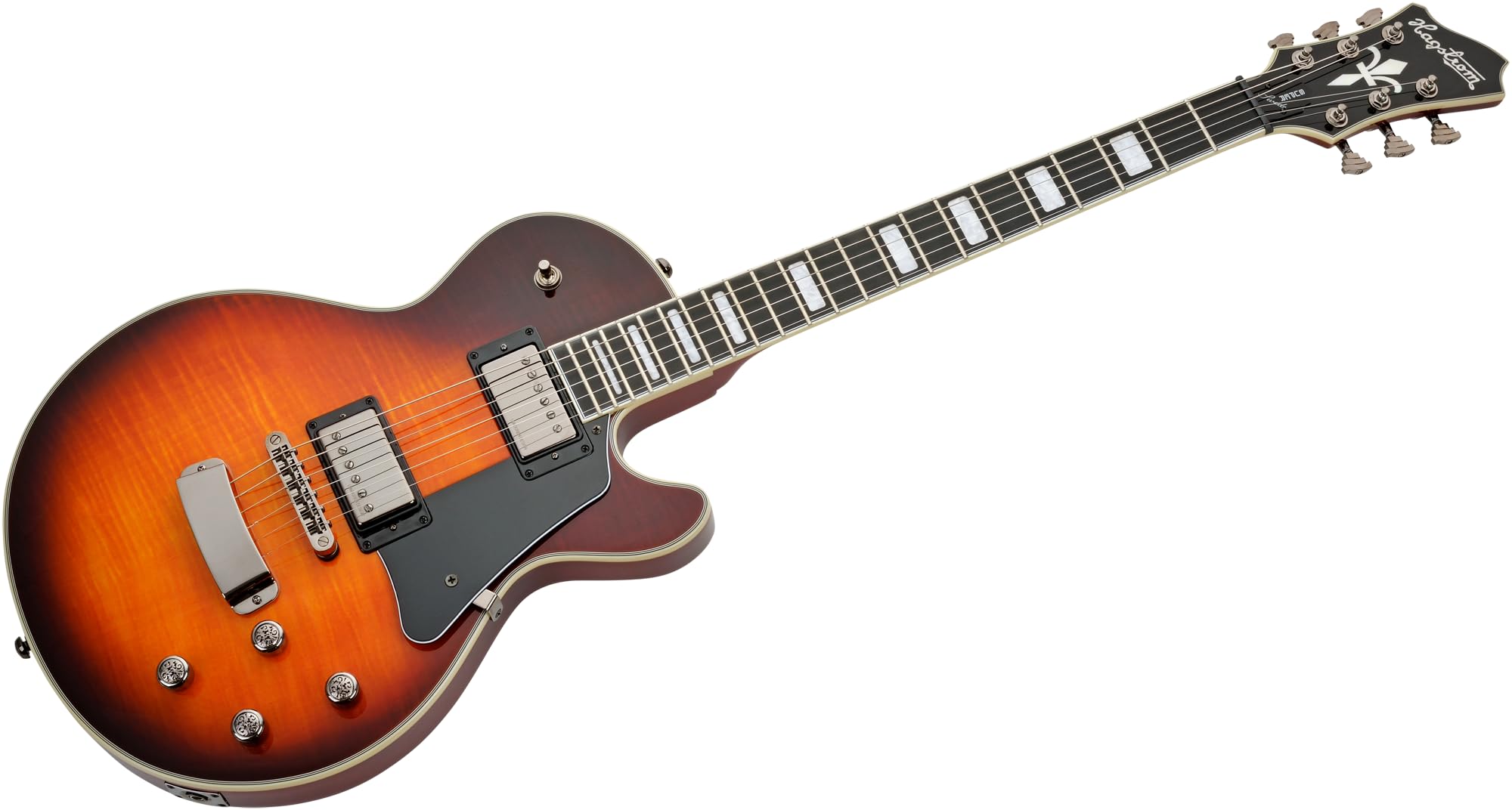 Hagstrom Super Swede LTD Tiger Burst Electric Guitar