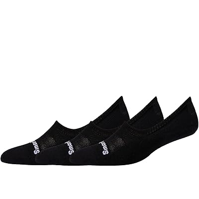 Smartwool Everyday Cushion No Show 3 Pack Crew Cut Socks Shoes Black